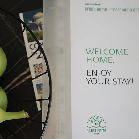 Green Home - Cernobbio Apt Como Exteriör bild