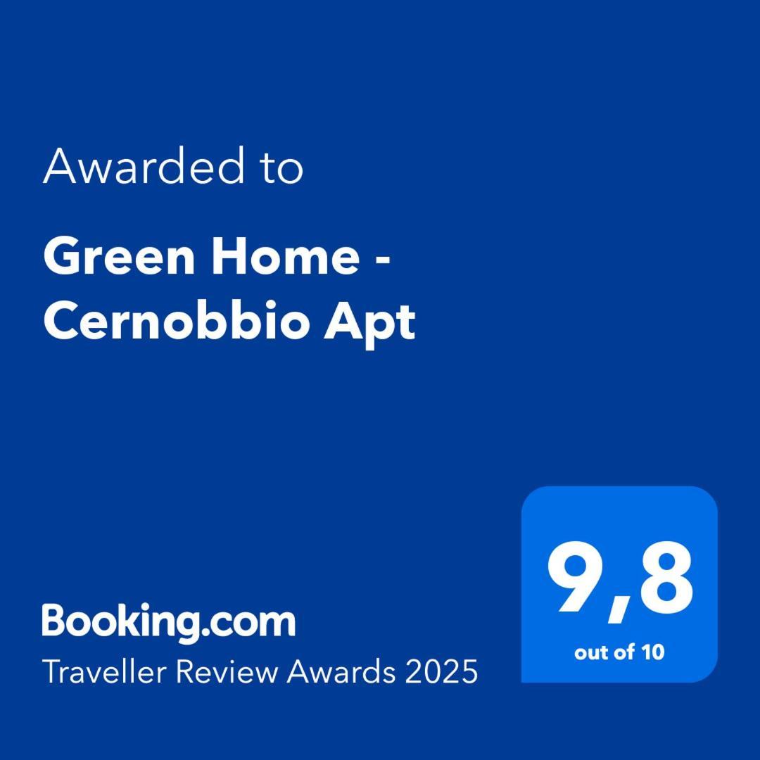 Green Home - Cernobbio Apt Como Exteriör bild
