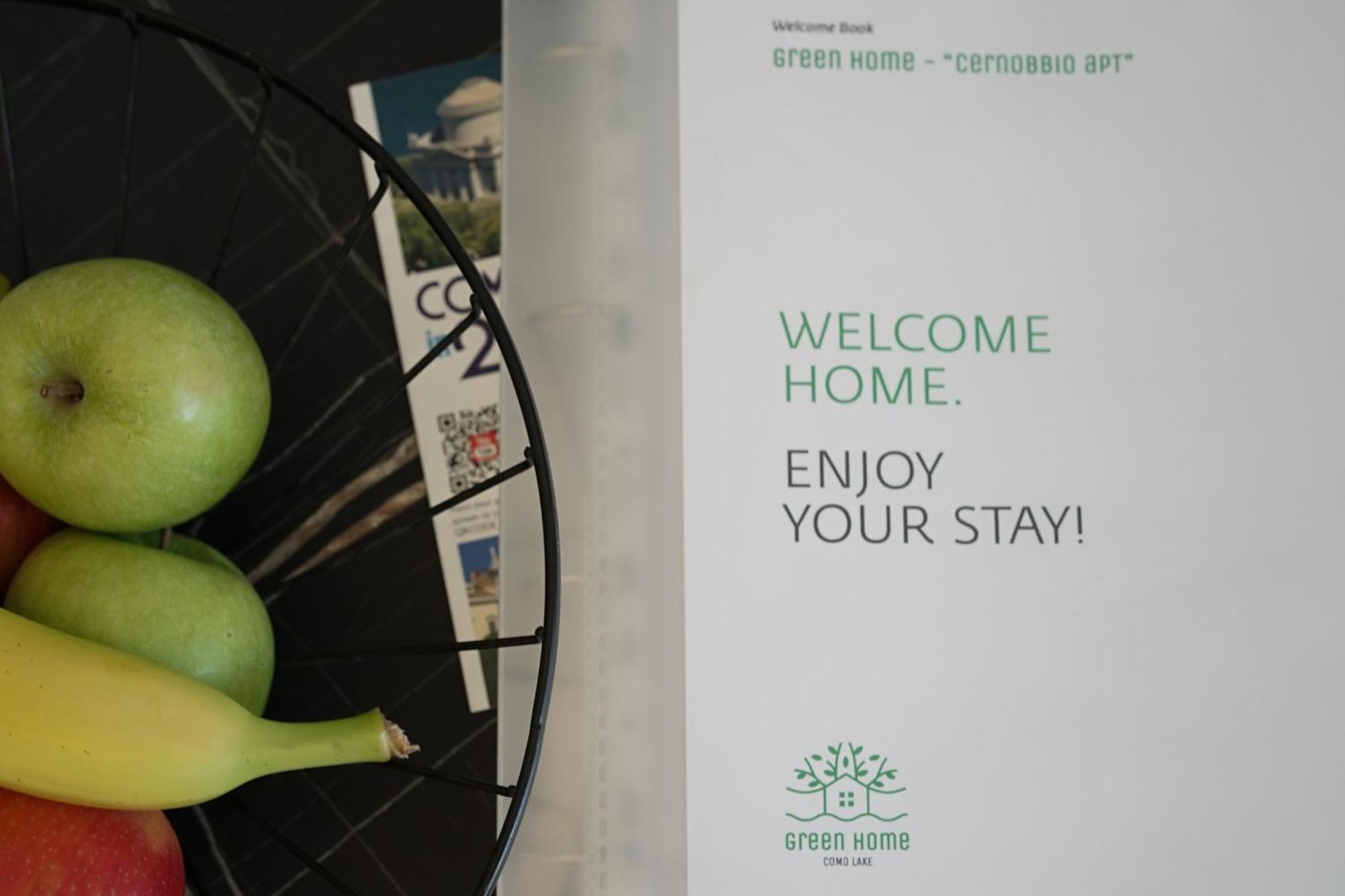 Green Home - Cernobbio Apt Como Exteriör bild
