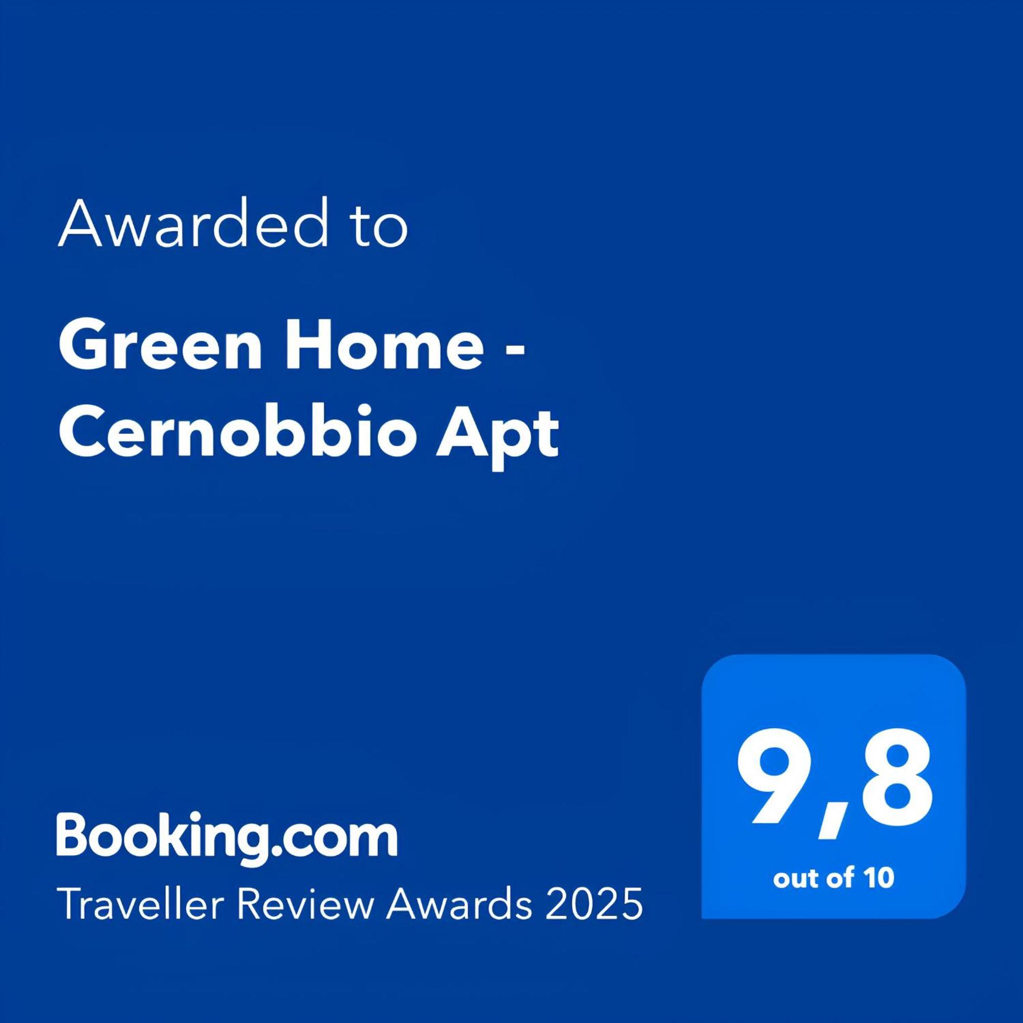 Green Home - Cernobbio Apt Como Exteriör bild